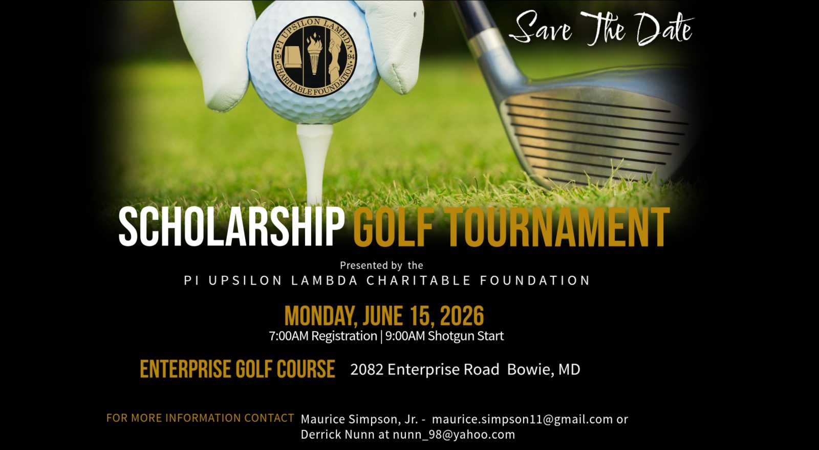 Golf Tournament 2026